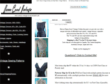 Tablet Screenshot of damngoodvintage.com